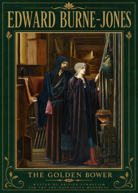 Edward Burne-Jones The Golden Bower No6 - Plakát