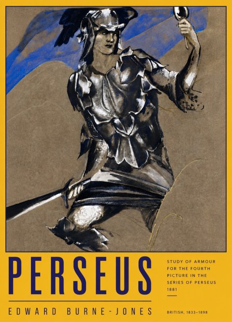 Edward Burne-Jones Perseus No3 - Plakát