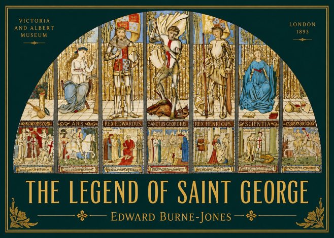 Edward Burne-Jones The Legend of Saint George No2 - Plakát