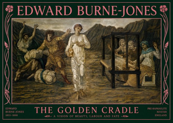 Edward Burne-Jones The Golden Cradle No5 - Plakát