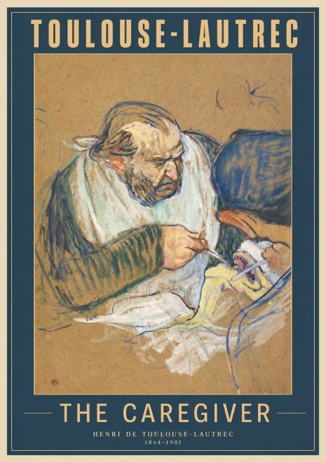 Toulouse-Lautrec The Caregiver No2 - Plakát