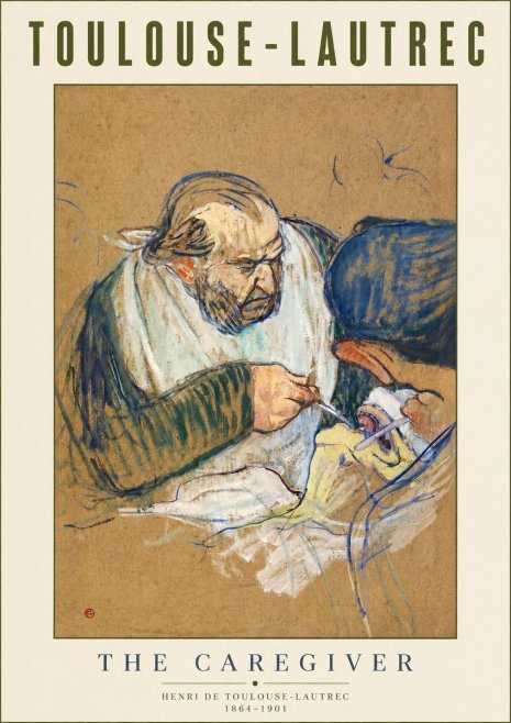 Toulouse-Lautrec The Caregiver No4 - Plakát