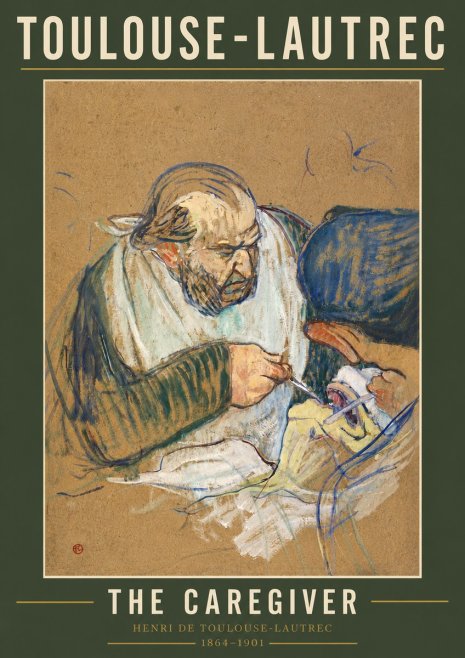Toulouse-Lautrec The Caregiver No5 - Plakát