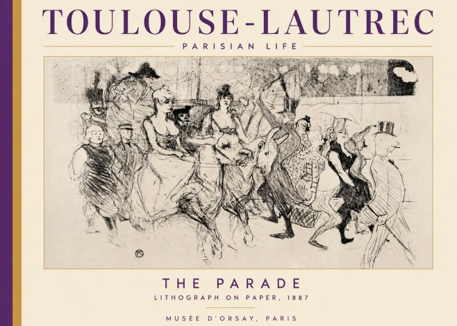 Toulouse-Lautrec The Parade No3 - Plakát