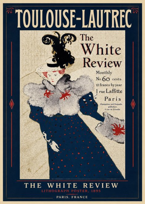 Toulouse-Lautrec The White Review No2 - Plakát