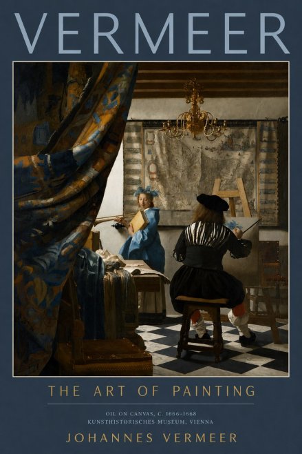 Vermeer The Art of Painting No2 - Plakát