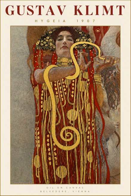 Klimt Hygeia No2 - Plakát