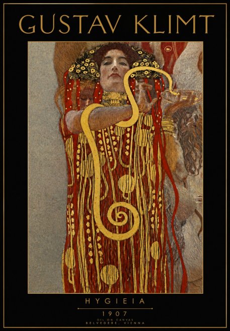 Klimt Hygeia No3 - Plakát
