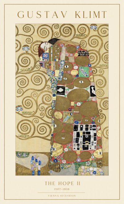 Klimt The Hope Ii No1 - Plakát