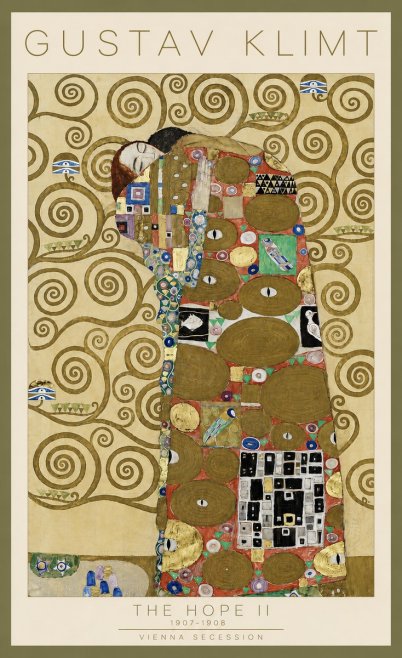 Klimt The Hope Ii No4 - Plakát