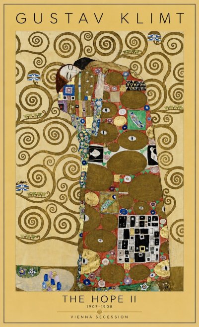 Klimt The Hope Ii No5 - Plakát
