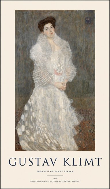 Klimt Portrait of Fanny Leeser No1 - Plakát