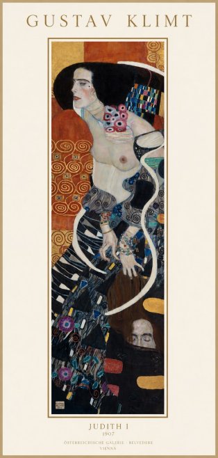 Klimt Judith I No1 - Plakát