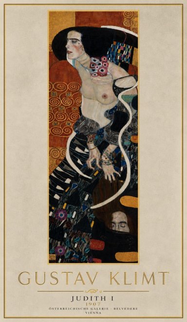 Klimt Judith I No6 - Plakát