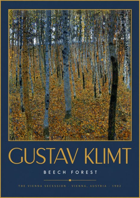 Klimt Beech Forest No6 - Plakát