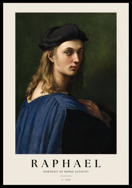 Raphael Portrait of Bindo Altoviti No1 - Plakát