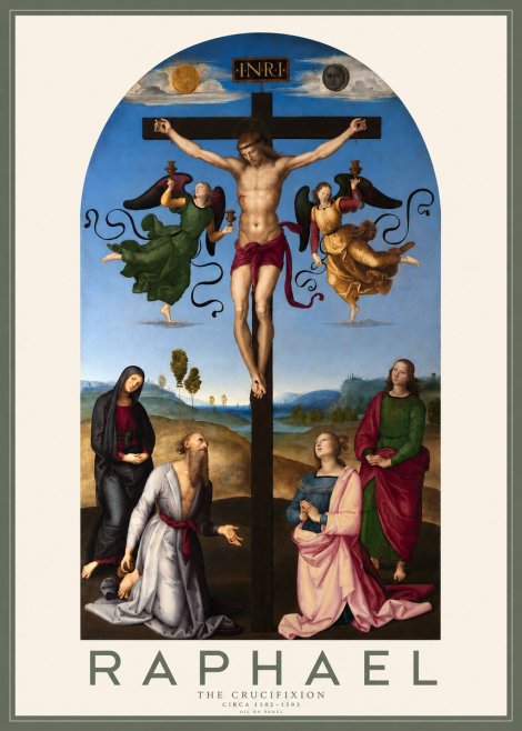 Raphael The Crucifixion No2 - Plakát