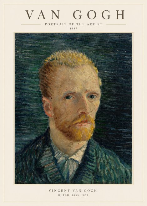 Van Gogh Portrait of the Artist II No3 - Plakát