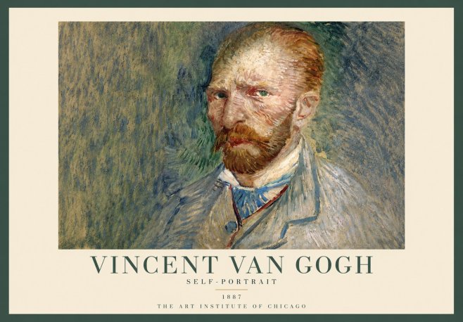 Van Gogh Self-portrait V No5 - Plakát