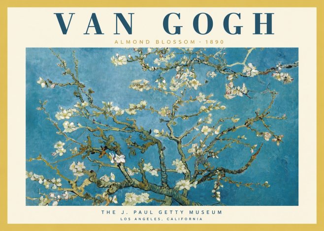 Van Gogh Almond Blossom No6 - Plakát