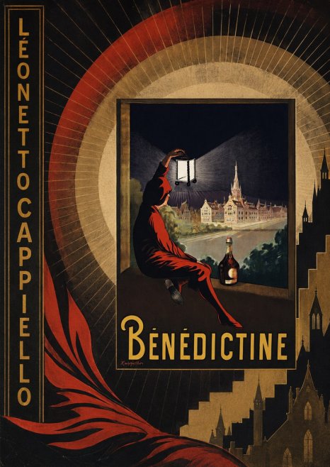 Leonetto Cappiello Bénédictine No6 - Plakát