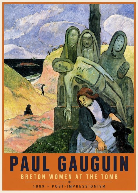 Paul Gauguin The Loss (Te Arii Voyeuse) No6 - Plakát
