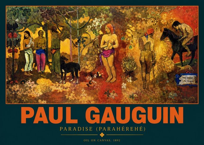 Paul Gauguin Paradise (Parahéréhé) No2 - Plakát