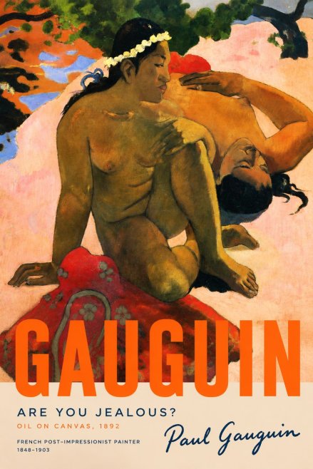 Paul Gauguin Are You Jealous? No6 - Plakát