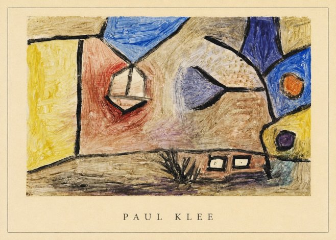 Paul Klee Der Niesen No3 - Plakát