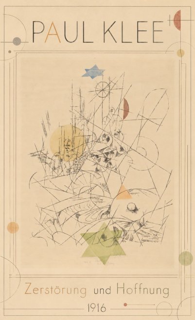 Paul Klee Zerstörung Und Hoffnung I No1 - Plakát