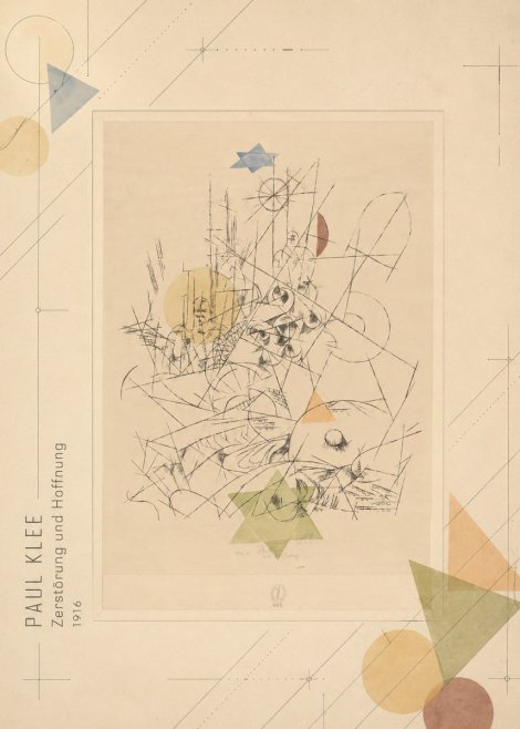 Paul Klee Zerstörung Und Hoffnung I No3 - Plakát