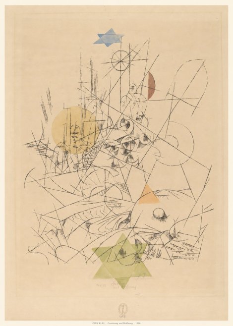 Paul Klee Zerstörung Und Hoffnung I No6 - Plakát