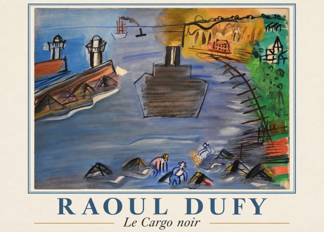 Raoul Dufy Le Cargo Noir No1 - Plakát