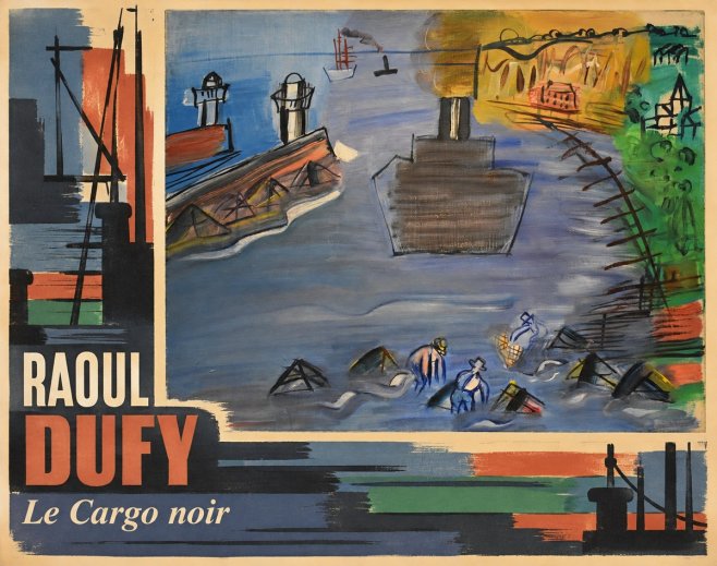 Raoul Dufy Le Cargo Noir No4 - Plakát