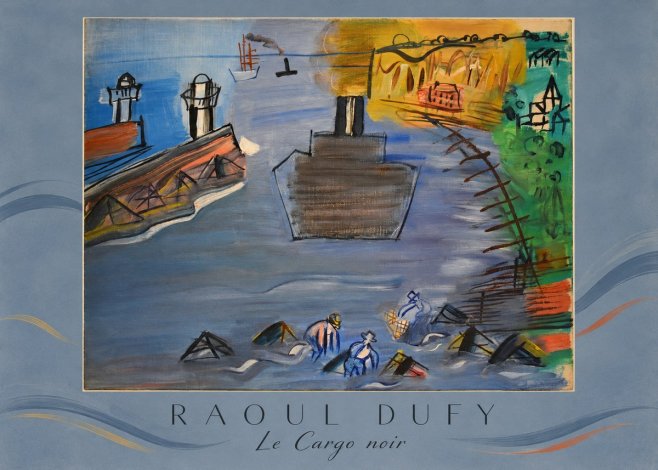 Raoul Dufy Le Cargo Noir No5 - Plakát