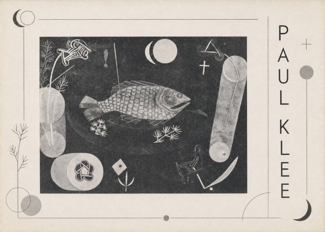 Paul Klee Abstract Fish No2 - Plakát