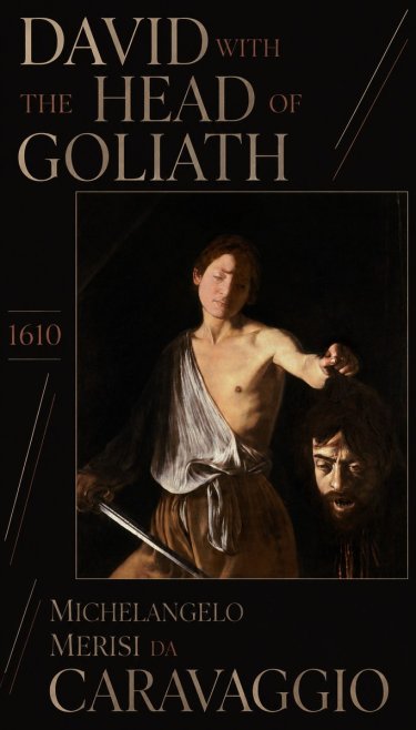Michelangelo Merisi da Caravaggio David with the Head of Goliath III No5 - Plakát