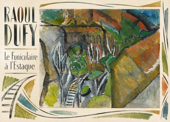 Raoul Dufy Le Funiculaire À L'estaque No3 - Plakát