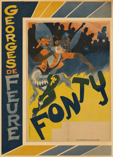 Georges de Feure Fonty I No3 - Plakát