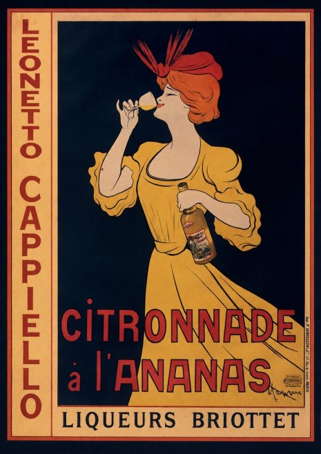 Leonetto Cappiello Citronnade À L'ananas No2 - Plakát