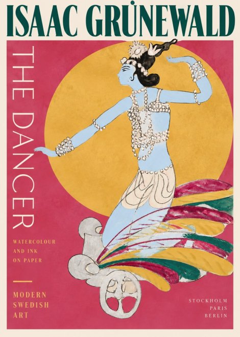 Isaac Grünewald Dancer on a Chariot No3 - Plakát