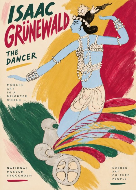 Isaac Grünewald Dancer on a Chariot No6 - Plakát
