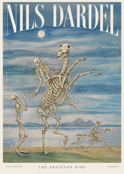 Nils Dardel The Dancer No3 - Plakát