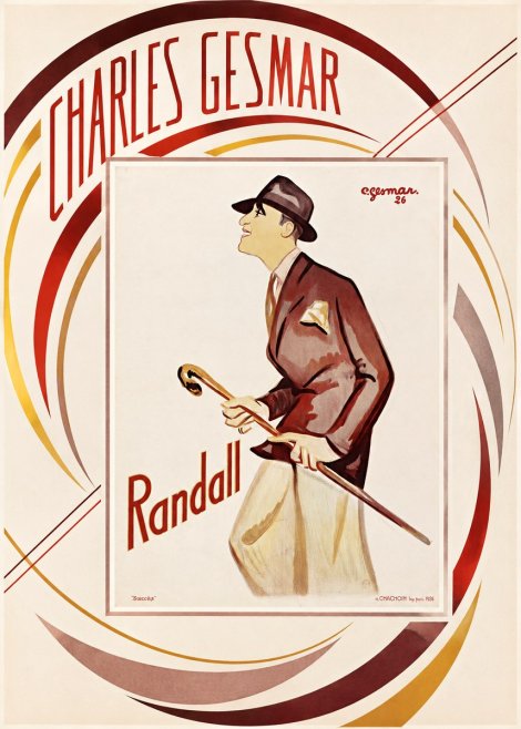 Charles Gesmar Randall I No6 - Plakát