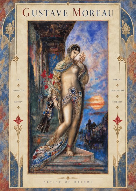 Gustave Moreau Salomé I No6 - Plakát