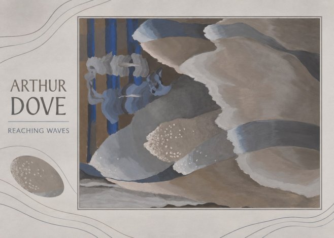 Arthur Dove Reaching Waves No3 - Plakát