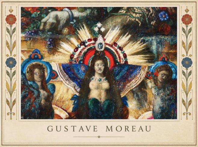 Gustave Moreau L'apparition I No1 - Plakát
