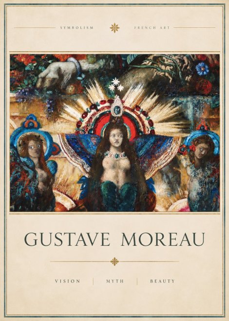 Gustave Moreau L'apparition I No3 - Plakát