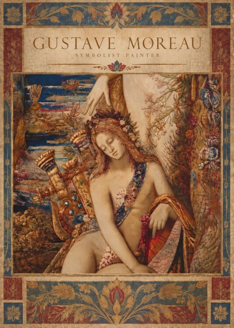 Gustave Moreau Jupiter and Semele II No6 - Plakát