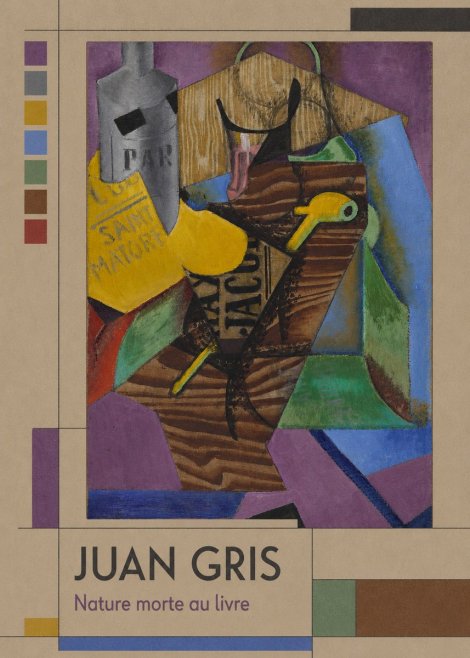 Juan Gris Nature Morte Au Livre No6 - Plakát